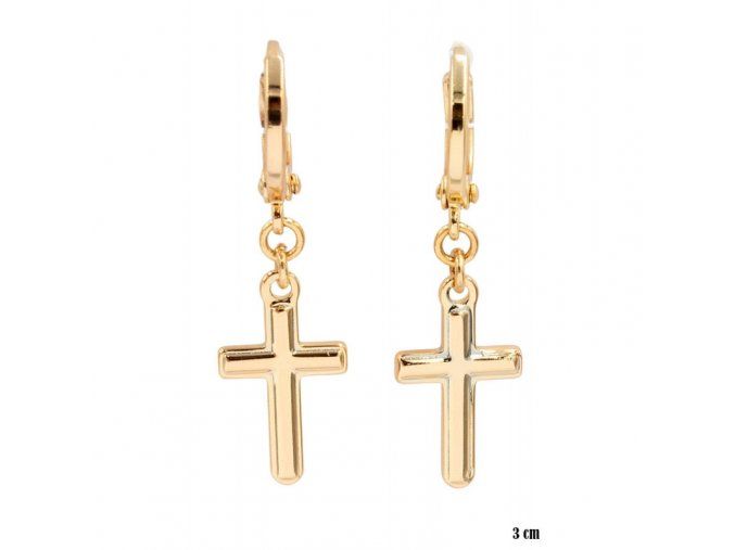 kolczyki xuping pozlacane 18k mf14526