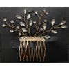Hřebínek s kamínkovou ozdobou
