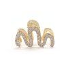 Kamínkový skřipec ve zlaté barvě