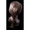Sametová gumička na vlasy, scrunchie